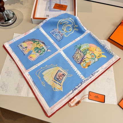 New Hermes high-quality scarf in 217742