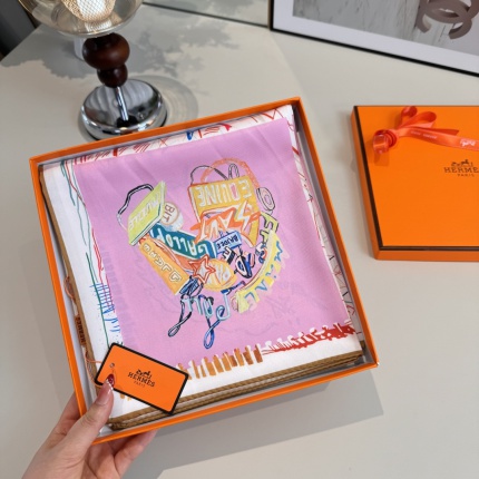 New Hermes high-quality scarf in 217743