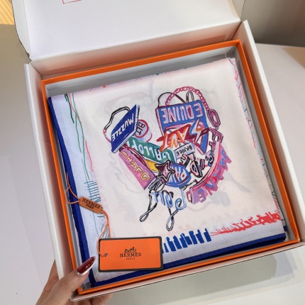 New Hermes high-quality scarf in 217746