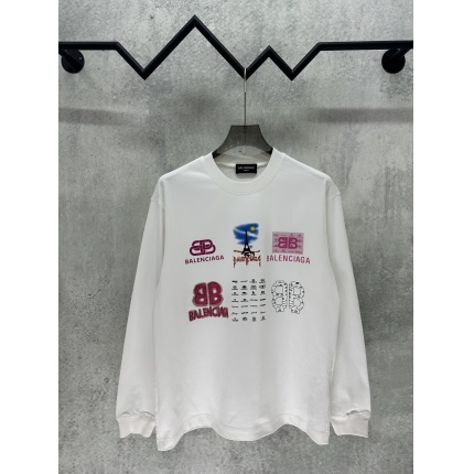 Balenciaga Long Sleeve T-Shirts in 217863