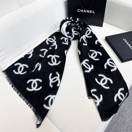 Cheap Chanel Scarf in 218140, $55 USD- [IB218140] - Replica Chanel Scarf
