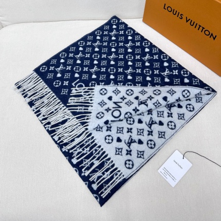 Cheap Louis Vuitton Cashmere Scarf in 218199, $55 USD- [IB218199] - Replica Louis Vuitton Cashmere Scarf
