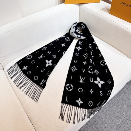 Louis Vuitton Cashmere Scarf in 218205