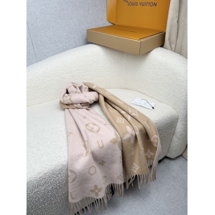 Louis Vuitton Cashmere Scarf in 218208