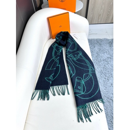 Hermes Cashmere scarf in 218245