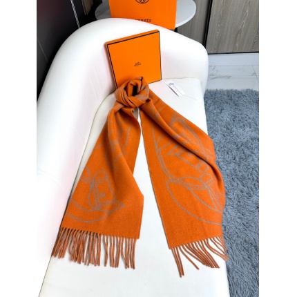 Hermes Cashmere scarf in 218246