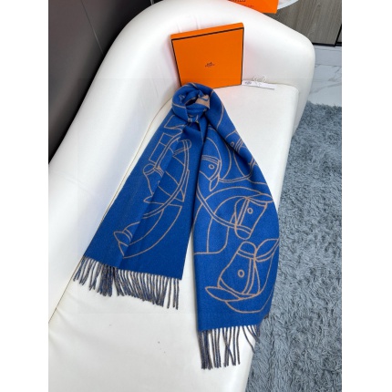 Hermes Cashmere scarf in 218247