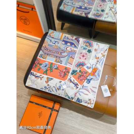 Hermes Cashmere scarf in 218434