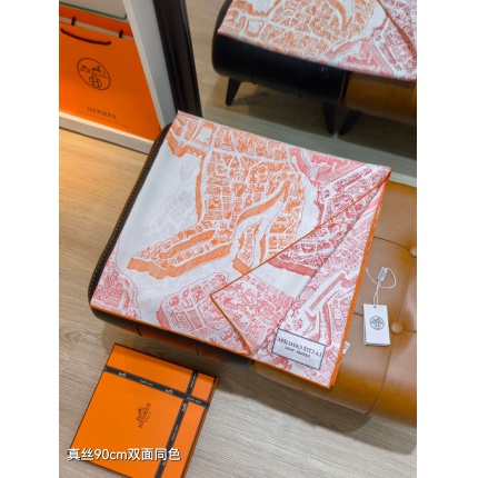 Hermes Cashmere scarf in 218447
