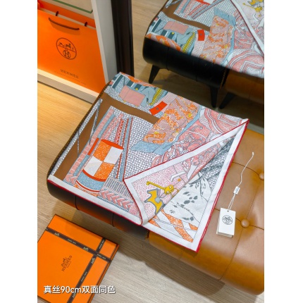 Hermes Cashmere scarf in 218455