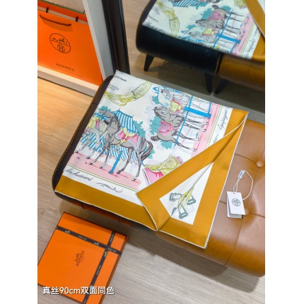 Hermes Cashmere scarf in 218459