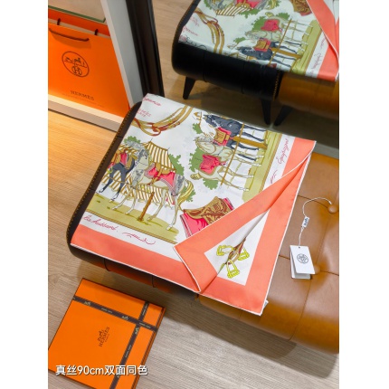 Hermes Cashmere scarf in 218462