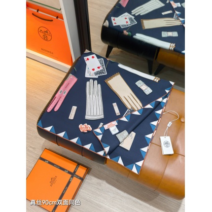Hermes Cashmere scarf in 218489