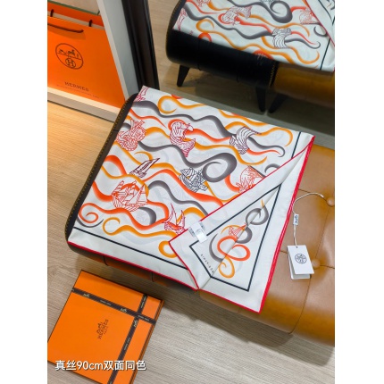 Hermes Cashmere scarf in 218508