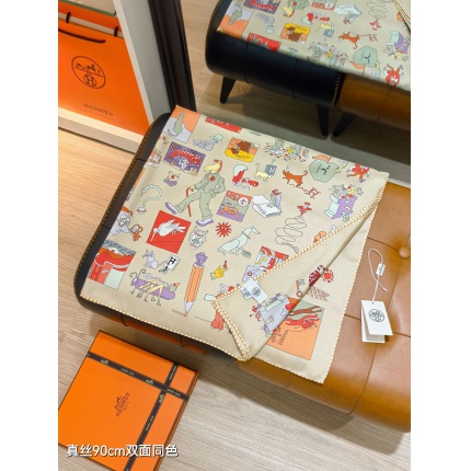 Hermes Cashmere scarf in 218512