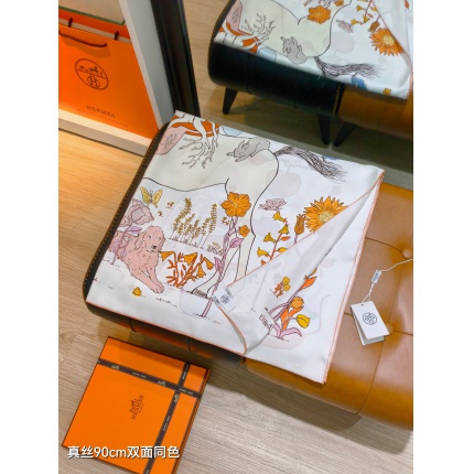 Hermes Cashmere scarf in 218516