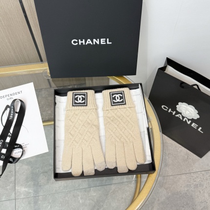 Cheap New Arrivals Chanel Gloves in 218565, $45 USD- [IB218565] - Replica Gloves