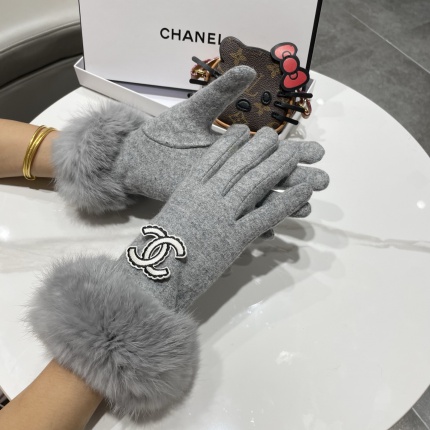 Cheap New Arrivals Chanel Gloves in 218625, $45 USD- [IB218625] - Replica Gloves