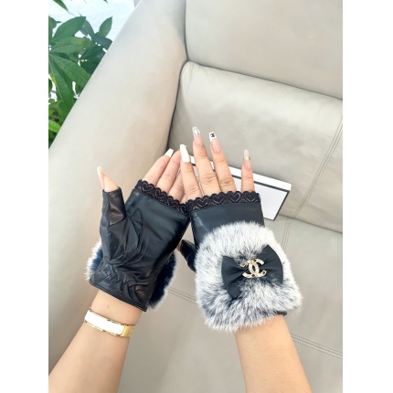Cheap New Arrivals Chanel Gloves in 218644, $45 USD- [IB218644] - Replica Gloves