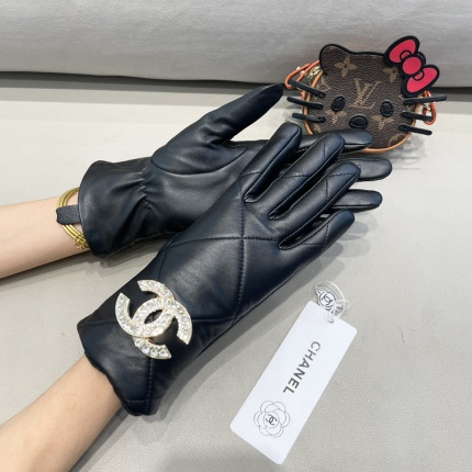 Cheap New Arrivals Chanel Gloves in 218657, $45 USD- [IB218657] - Replica Gloves