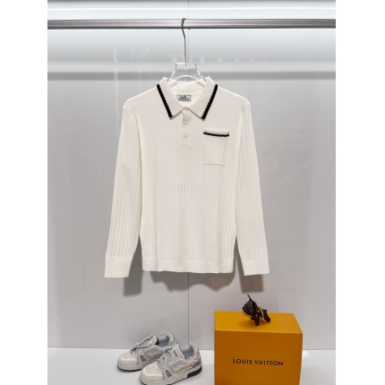 Hernes Long-Sleeved Polo T-Shirts for Men in 218792