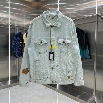 Cheap Louis Vuitton Thin Jackets For Men in 218939, $60 USD- [IB218939] - Replica Louis Vuitton Thin Jackets For Men
