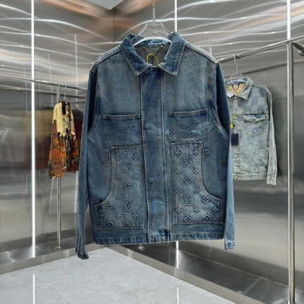 Cheap Louis Vuitton Thin Jackets For Men in 218941, $65 USD- [IB218941] - Replica Louis Vuitton Thin Jackets For Men