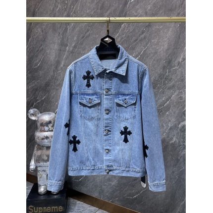 Cheap Chrome Hearts Jackets in 219065, $60 USD- [IB219065] - Replica Chrome Hearts Jackets