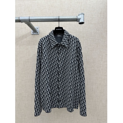Dior Long Sleeve Polo Shirts for Men in 219123