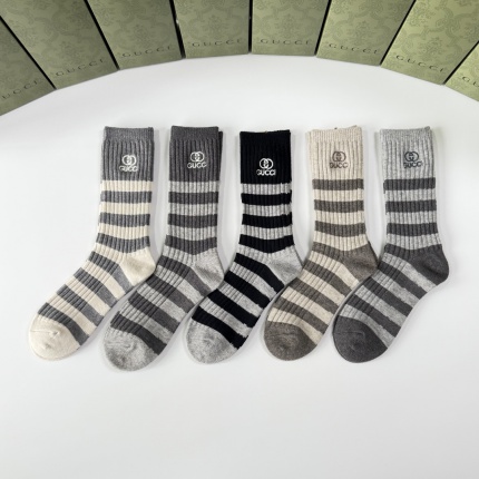 Cheap Gucci Socks in 219176, $30 USD- [IB219176] - Replica Gucci Socks