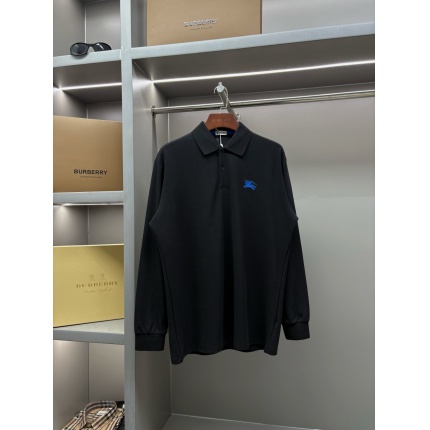 Burberry Long-Sleeved Polo T-Shirts for Men in 219457