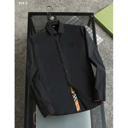Burberry Long-Sleeved Polo Shirts for Men in 219463