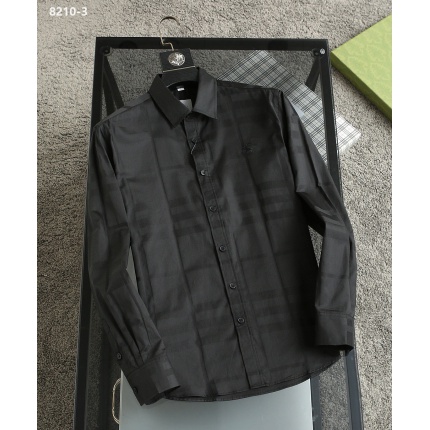 Burberry Long-Sleeved Polo Shirts for Men in 219469