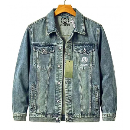 Gucci Jeans Jackets For Men in 219857