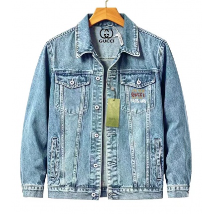 Gucci Jeans Jackets For Men in 219859