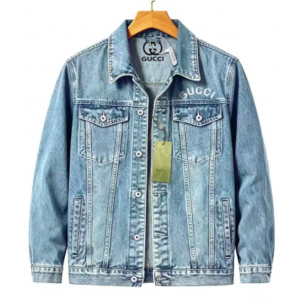 Gucci Jeans Jackets For Men in 219862