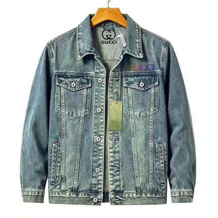 Gucci Jeans Jackets For Men in 219865