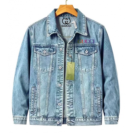 Gucci Jeans Jackets For Men in 219867