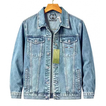 Gucci Jeans Jackets For Men in 219872