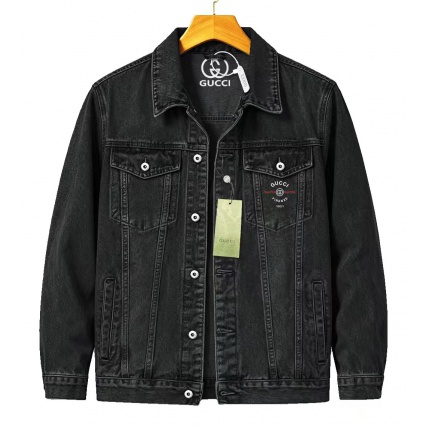 Gucci Jeans Jackets For Men in 219873