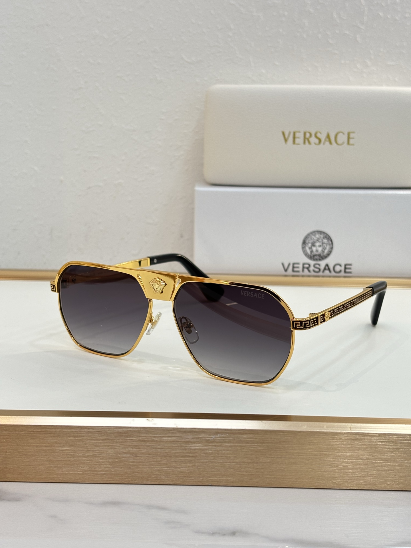 Cheap Versace AAA Quality Sunglasses in 214840, $50 USD- [IB214840] - Replica Versace AAA Quality Sunglasses