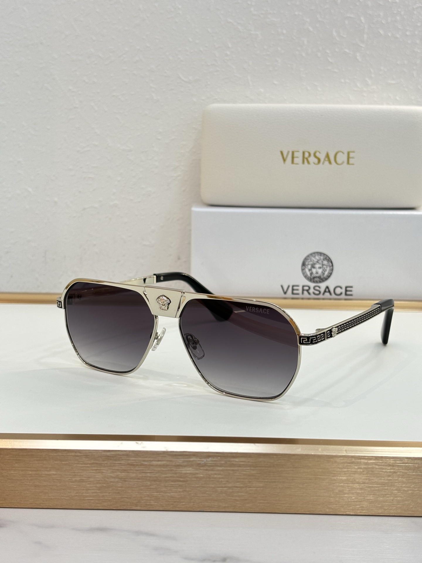 Cheap Versace AAA Quality Sunglasses in 214841, $50 USD- [IB214841] - Replica Versace AAA Quality Sunglasses