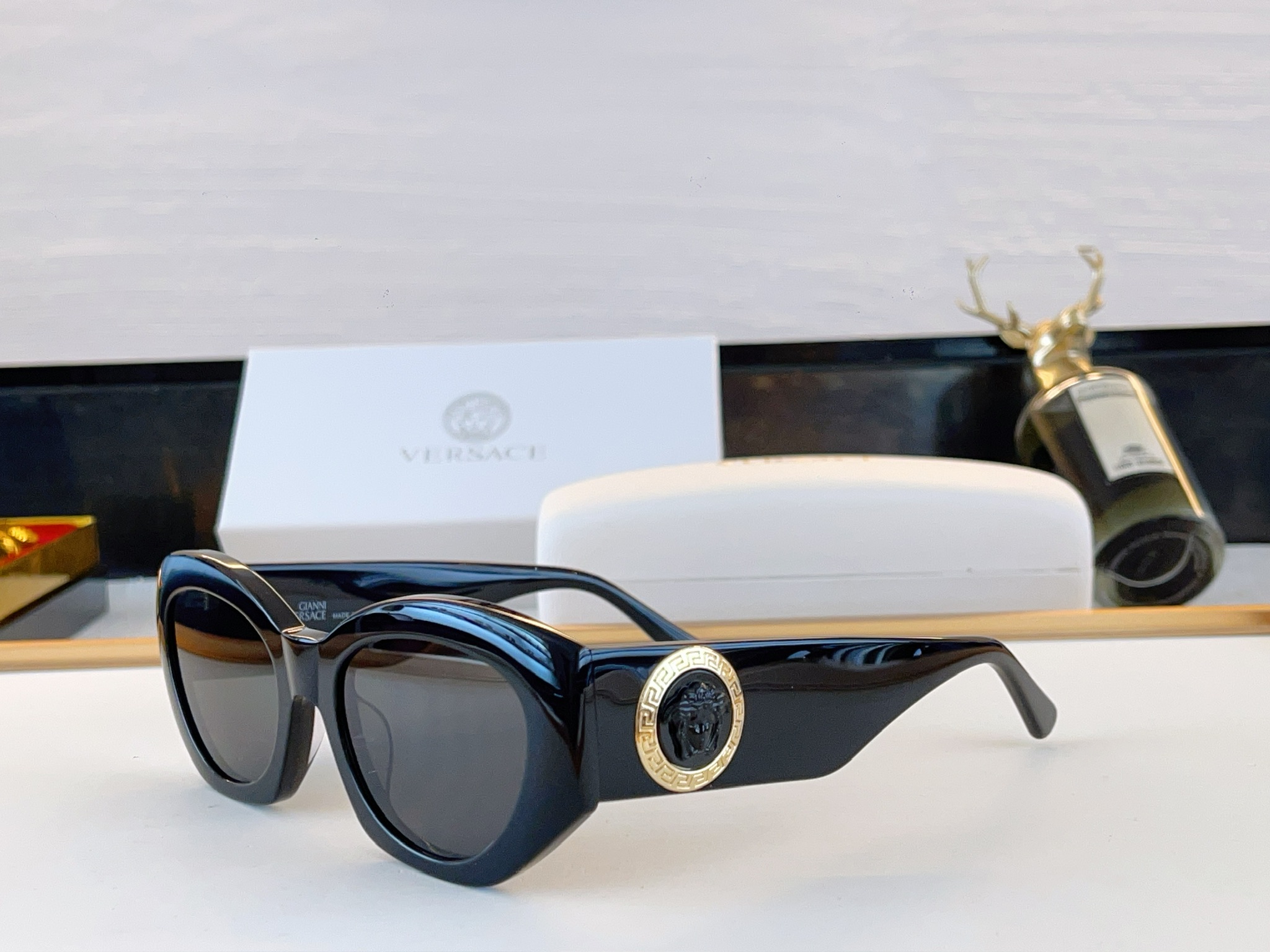 Cheap Versace AAA Quality Sunglasses in 214867, $50 USD- [IB214867] - Replica Versace AAA Quality Sunglasses
