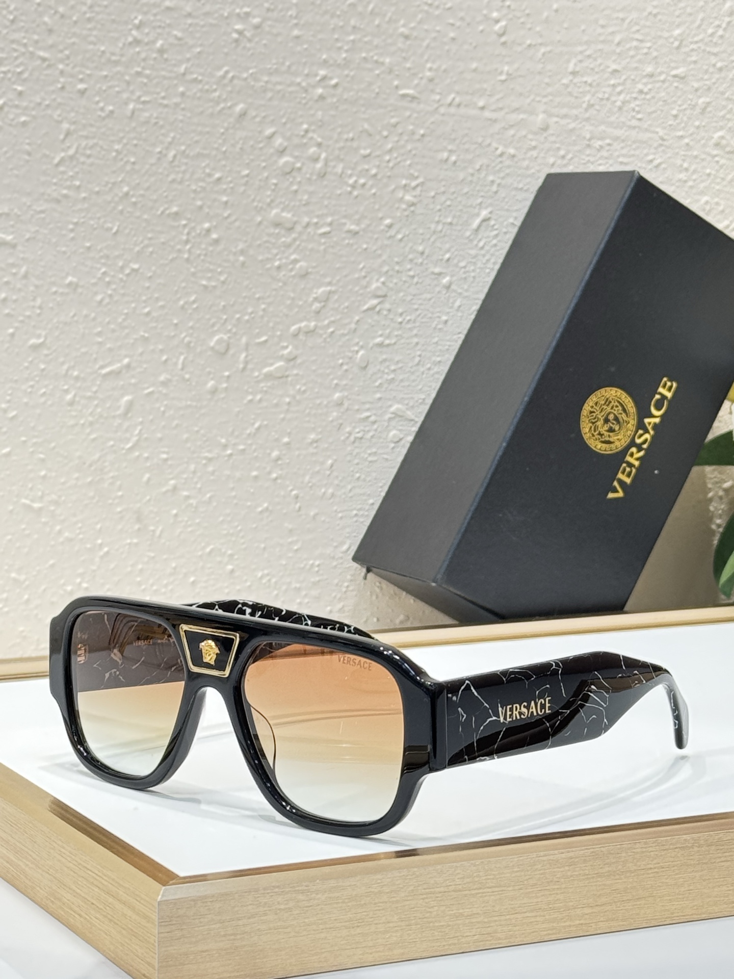 Cheap Versace AAA Quality Sunglasses in 214888, $50 USD- [IB214888] - Replica Versace AAA Quality Sunglasses
