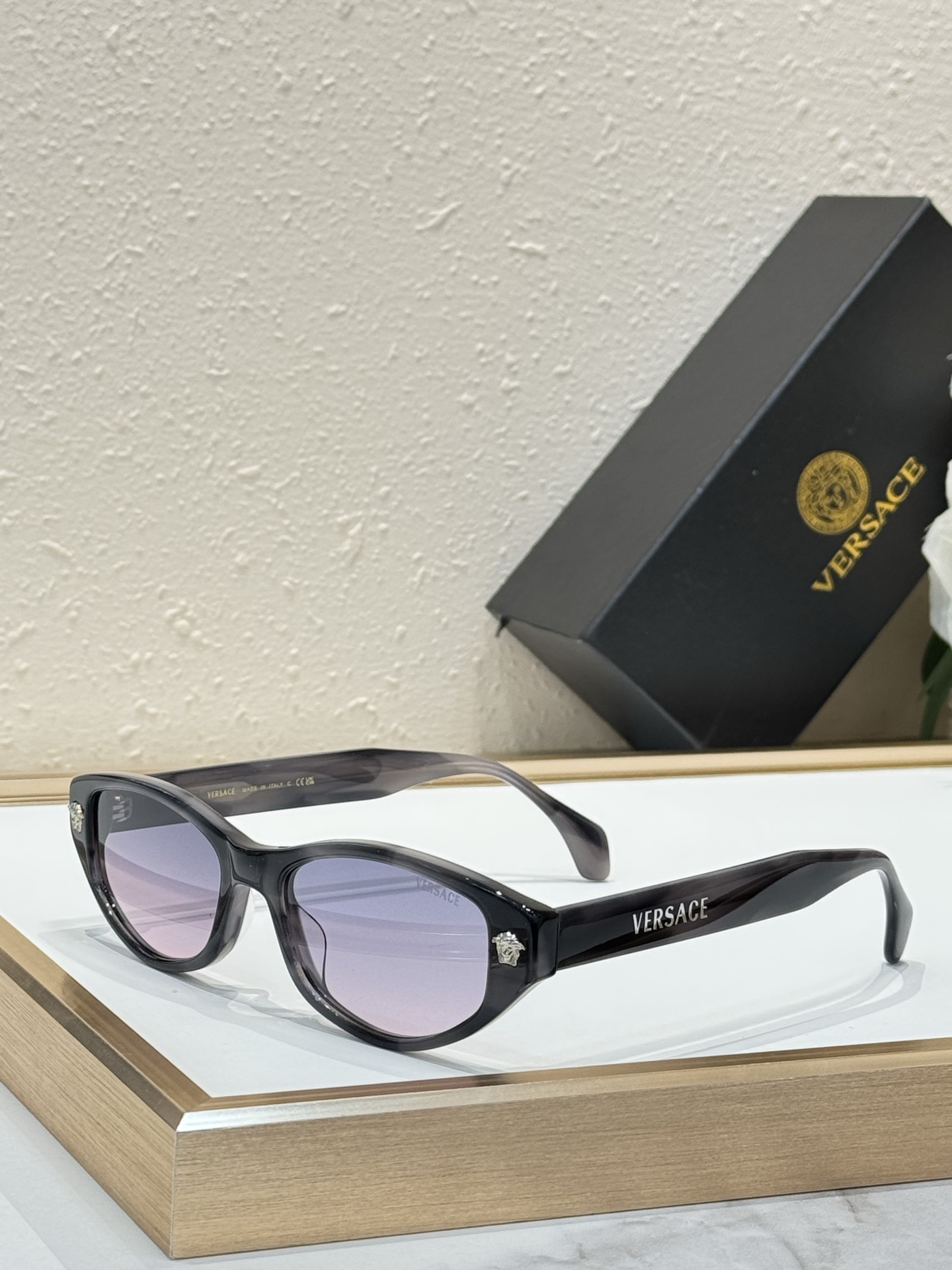 Cheap Versace AAA Quality Sunglasses in 214909, $50 USD- [IB214909] - Replica Versace AAA Quality Sunglasses