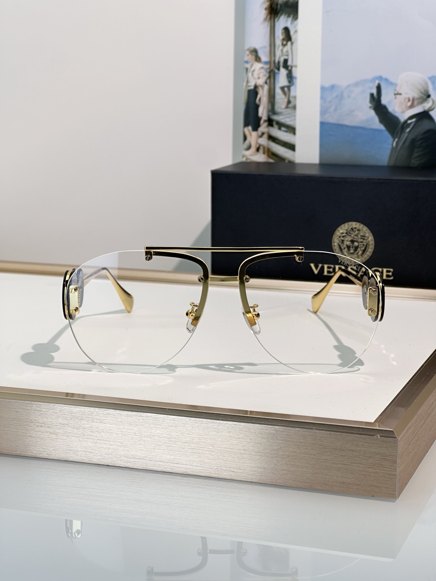 Cheap Versace AAA Quality Sunglasses in 214918, $50 USD- [IB214918] - Replica Versace AAA Quality Sunglasses