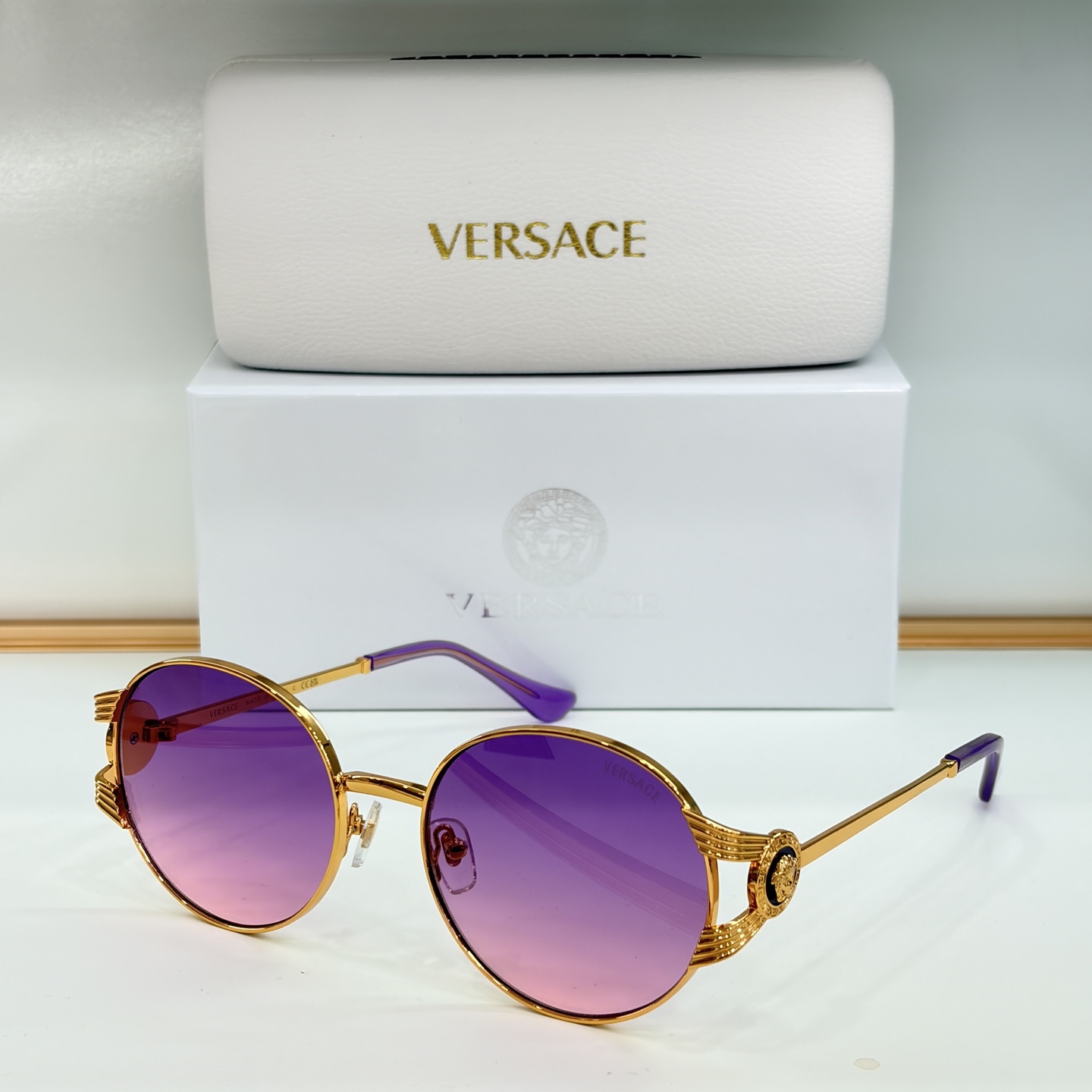 Cheap Versace AAA Quality Sunglasses in 214929, $50 USD- [IB214929] - Replica Versace AAA Quality Sunglasses