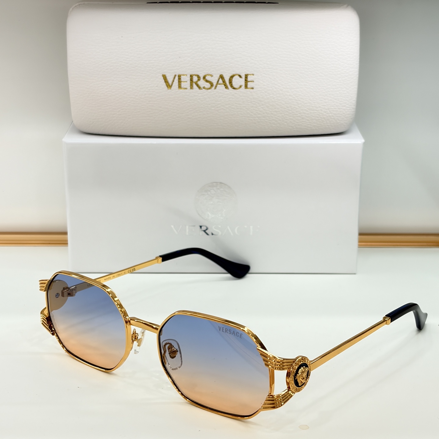 Cheap Versace AAA Quality Sunglasses in 214937, $50 USD- [IB214937] - Replica Versace AAA Quality Sunglasses