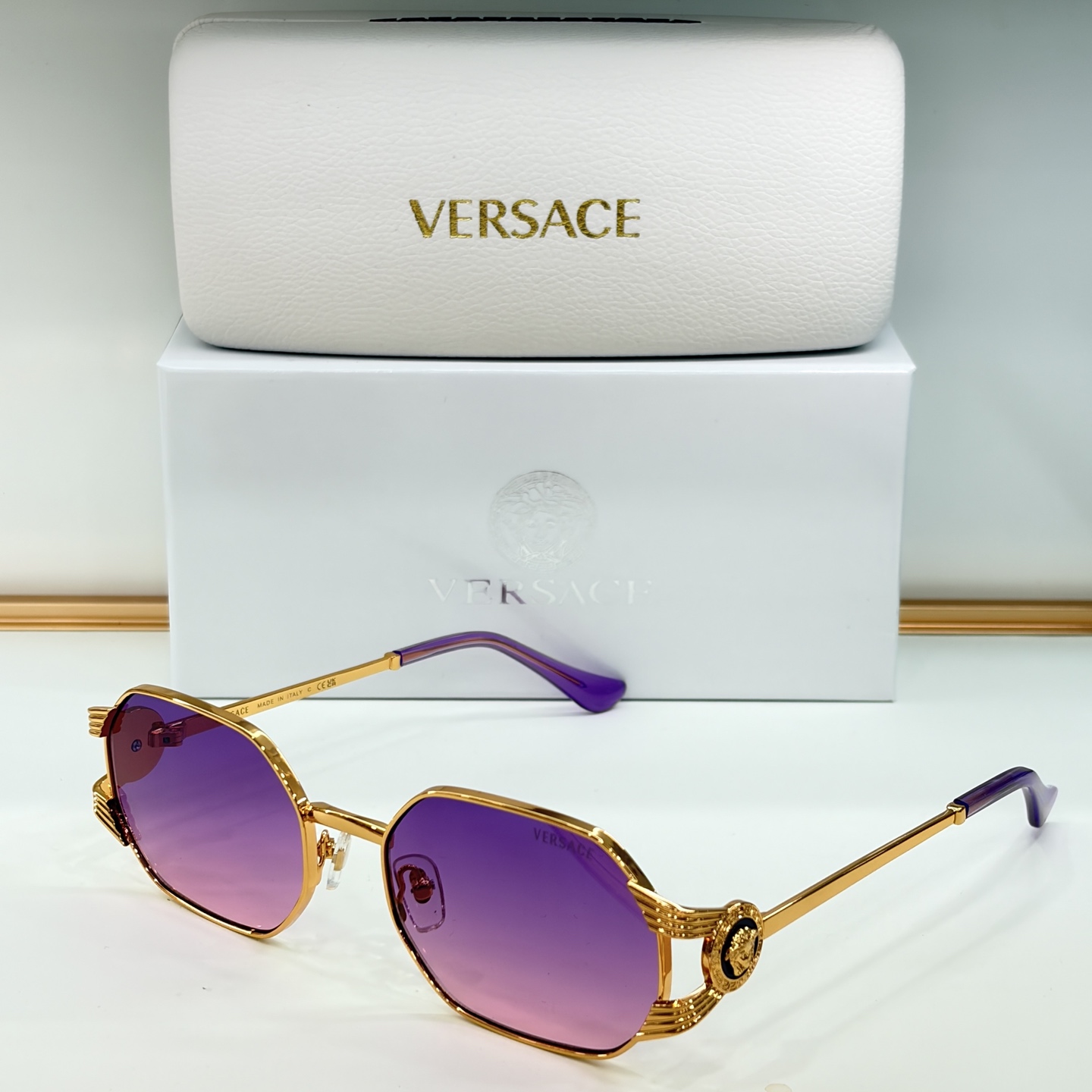 Cheap Versace AAA Quality Sunglasses in 214938, $50 USD- [IB214938] - Replica Versace AAA Quality Sunglasses