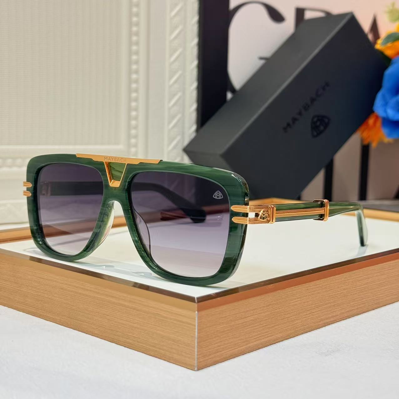Cheap MAYBACH Glasses in 215028, $50 USD- [IB215028] - Replica MAYBACH Glasses